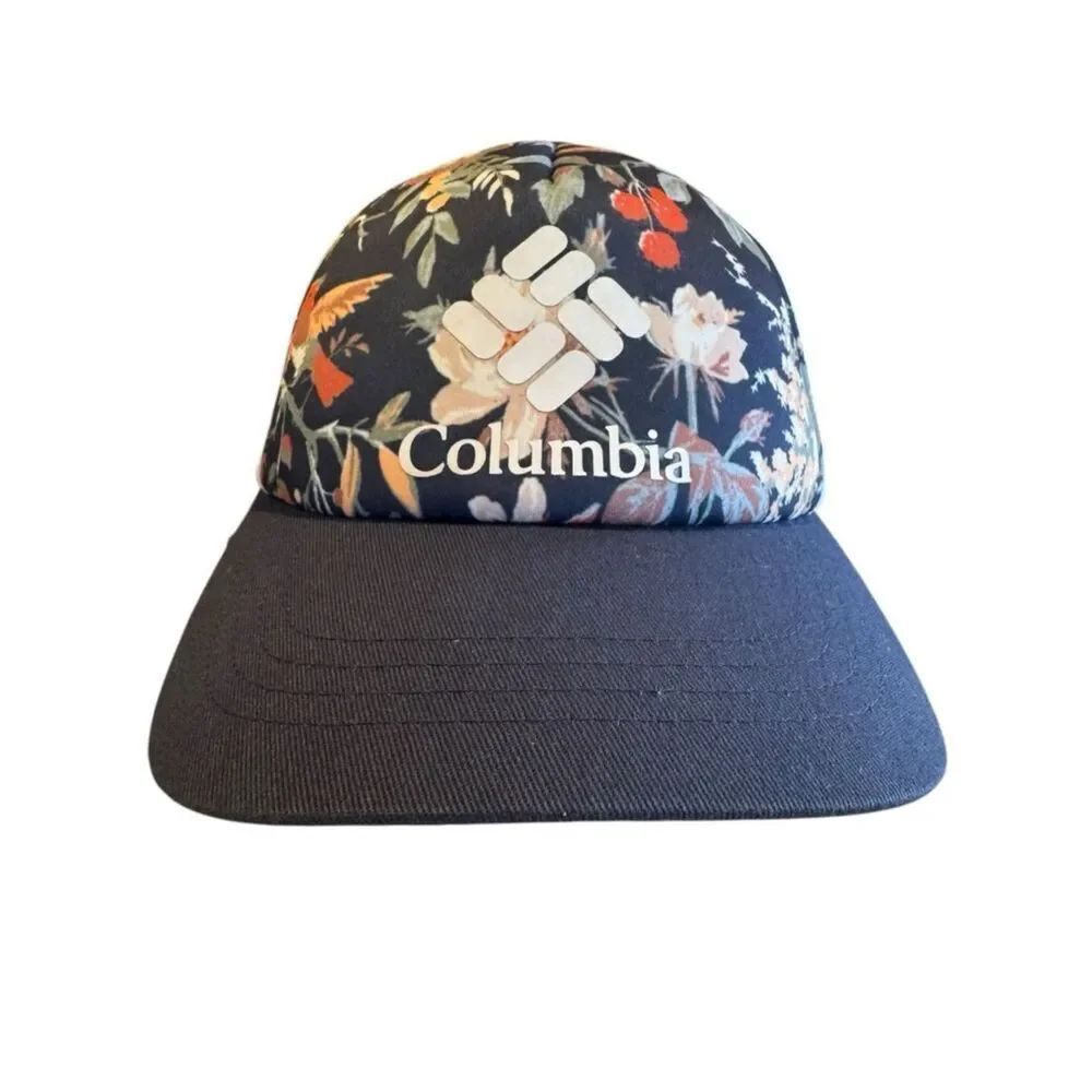 Columbia Women's Mesh Hat II in the "Nocturnal Flora" pattern Trucker